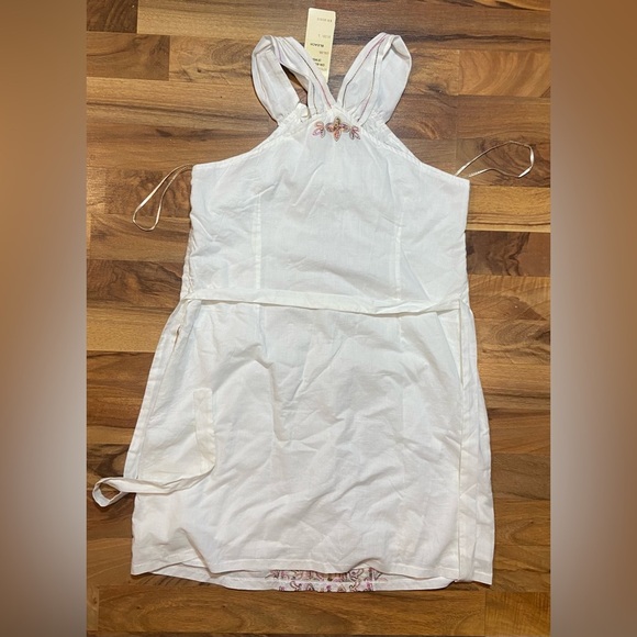 Aryeh Halter Dress Womens Size Large Embroidered Bohemian New With Tags - Picture 2 of 8